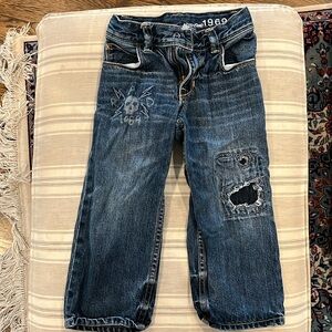 Like new gap size 3 1969, 100% cotton jeans